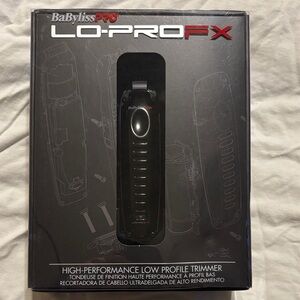 BNIB MENS BABYLISS PRO LO-PROFX high performance low profile trimmer